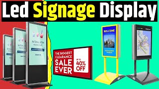 डिजिटल साइनेज बोर्ड Business  Digital Signage Board Manufacturing Business 🔥😍  Business Ideas [upl. by Jerrold]