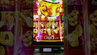 Dancing Drums Harrah’s casino Caesar’s Cherokee nc gambling video slots machine wins [upl. by Anayt]