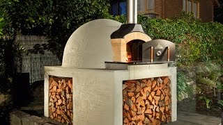 How to Build our Wood Fired Brick Pizza Oven Kit [upl. by Ramak]