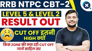 🔥🔥RRB NTPC CBT 2 Exam Result Out For LEVEL 25 [upl. by Hanafee]