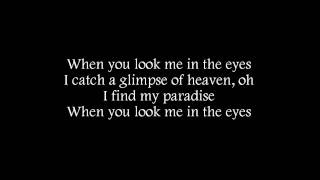 Jonas Brothers  When You Look Me In The Eyes Lyrics on Screen [upl. by Staffan923]