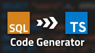 Introducing SQL Code Generator [upl. by Ahsimat]