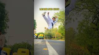 Learn 540 kick‼️easy kick tutorial [upl. by Riobard]