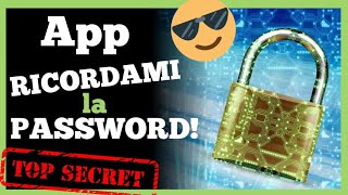 Python ESEMPI di Programmi UTILI   1 Ricordami la Password SEGRETA [upl. by Lukash]