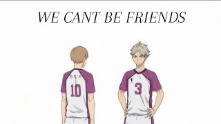 Semishira we cant be friends Haikyuu texting [upl. by Damales]