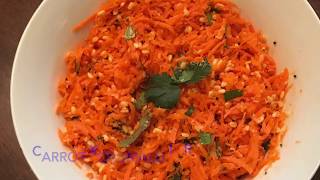 Carrot kosumalli Kosambarirecipe [upl. by Skutchan]