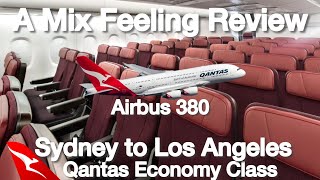 Qantas Economy Class Review From Sydney SYD to Los Angeles LAX [upl. by Cariotta]