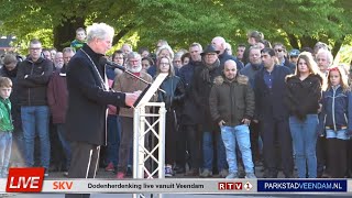 LIVE  Dodenherdenking Veendam 2019 [upl. by Noelopan]