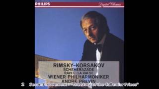 RimskyKorsakov  quotScheherazadequot Symphonic Suite Op35 Previn Wien Philharmonic Orchestra 1981 [upl. by Frayda]