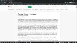 Terms amp Conditions in Fiverr  Lecture 2  CodersTrustnet [upl. by Golding]