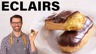 The Best Eclairs Recipe [upl. by Nerak]