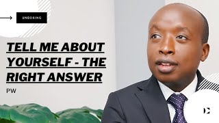 How to Answer  Tell Me About Yourself in an Interview [upl. by Aiuqes]