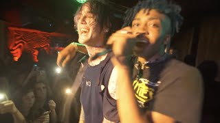 Lil Peep amp Lil Tracy  white wine  white tee live in Sacramento CA  May 4 2017 [upl. by Darrick]