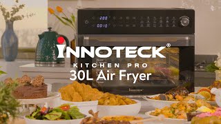 Innoteck 30L Air Fryer  30 Faster with 99 Less Oil  4 Layers of Versatile Cooking [upl. by Buddie]