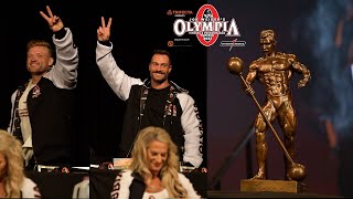 MR OLYMPIA PRESS CONFERENCE HIGHLIGHTS 2023 [upl. by Yordan]