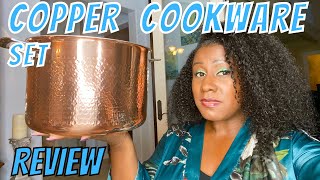 Cookware reviewViking Hammered Copper [upl. by Shultz303]