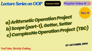 2024 10 07 Sec 4 Scope ArithMetic amp ComplexNo Operations [upl. by Lacy]