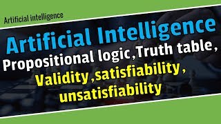 Propositional logic\Implication truth table \Validity satisfiability unsatisfiability Bangla [upl. by Metah]