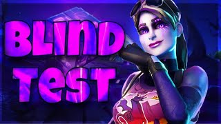 BLIND TEST FORTNITE 1 SPÉCIAL RAP FR 💿 [upl. by Barbabra]