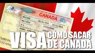 EP5 Cómo sacar visa de estudio  trabajo  AVENTURA EN CANADÁ [upl. by Cerell]