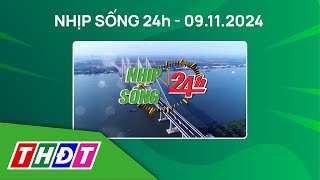 Nhịp sống 24hTrưa 9112024  Bão số 4 giật cấp 17 hướng về vùng biển Quảng TrịQuảng Ngãi  THDT [upl. by Elder]