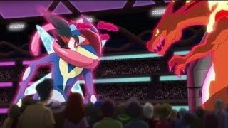 Ash Vs Leon Full Battle in Hindi  AshGreninja Vs Gigantamax Charizard Full 6v6 Battle Leon Vs Ash [upl. by Onstad]