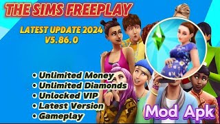 The Sims FreePlay Mod Apk v5860 TERBARU  Unlimited Money Unlimited Diamonds  Latest Update [upl. by Eciened]