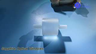 Ultra Thin Sapphire Optical Windows DSP Surface High Transmittance [upl. by Ahsilav]