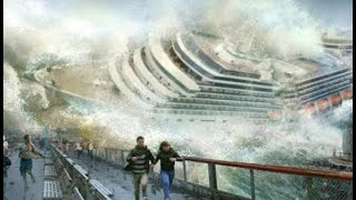 Top 10 Large Ships VS Horrible Waves In Hurricane amp Tsunami [upl. by Moll226]