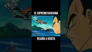 El supremo kaiosama regaña a Vegeta por cantar m4m4da5 anime akiratoriyama dragonball vegeta [upl. by Aklam]