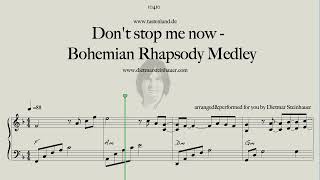 Dont stop me now  Bohemian Rhapsody Medley [upl. by Waxler]