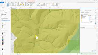 Hydrology Tools Map Tutorial – ArcGIS Pro [upl. by Lili762]