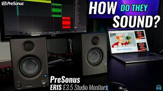 PreSonus ERIS E35 Studio Monitors  The BEST 99 Speakers You Can Mix On [upl. by Yreffej]