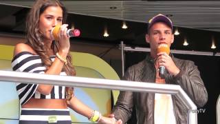 Sarah Engels und Pietro Lombardi  Made That Way  Live in Köln 16082014 Gamescom 2014 [upl. by Aihsiyt926]