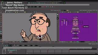 NORM Demo Toon Boom Harmony 22 Rigging [upl. by Eadas]