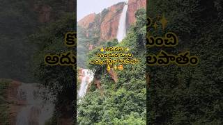 తిరుమల కొండల నడుమ జలపాతం👌 Waterfalls from Tirumala Hills తిరుమల కొండ మీద నుంచి 🤩జలపాతం👌Ghatroad🙏 [upl. by Attenod]