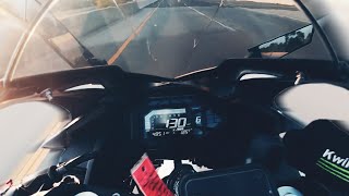 2024 Kawasaki Ninja 500 Top Speed  130mph  210 kph [upl. by Welker]