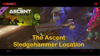 The Ascent Hammer Location Melee Weapon Cyber Heist DLC [upl. by Geoff]