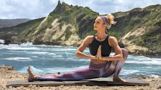 30 Min Vinyasa Yoga Flow  Full Body Stretch and Strength Practice [upl. by Cleavland]