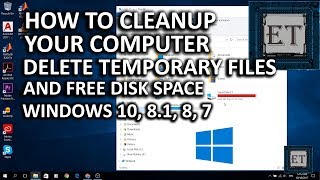 How to Free Up Space on Windows 10 [upl. by Urina541]