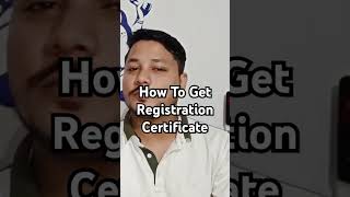 Get Registration Certificate sorts viralshorts viwes TechjaySky YouTube instagram tech [upl. by Yarezed132]