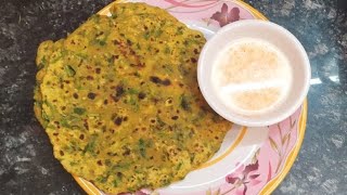 palak paratha  tasty palak paratha [upl. by Jayme804]