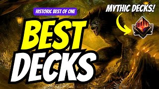 Best Decks for MTG Historic Best of One  Metagame Tier List  MTG Arena [upl. by Leshia850]