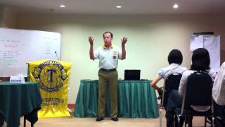 20110725 Phoenix Toastmasters Practise Wai Tan Kung for Better Health by Albert Chua [upl. by Harrak]