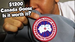 1200 CANADA GOOSE JACKET IS IT WORTH IT [upl. by Riancho519]