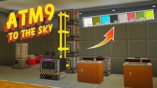 FISSILE FUEL Automation With AE2  ATM9 To The Sky Ep19 [upl. by Weidar]