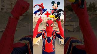 Spiderman  Mickey Mouse and Venom  Marvel Animation [upl. by Earb164]