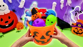 Trik lub psikus z miksturą ze Squishies 🎃🍬 Wydanie Halloween [upl. by Jerrie622]