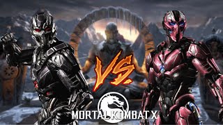 Mortal Kombat X  Triborg Smoke Vs Triborg Sektor An exciting fight 🤯 [upl. by Eemia729]