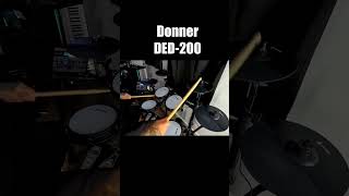 Donner DED 200X Electronic Drum Set Review by jaydepool [upl. by Bergstrom]